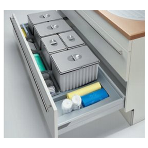 Recolector de residuos quíntuple Häfele 3 x 12 y 2 x 5,5 litros art. 502.49.525