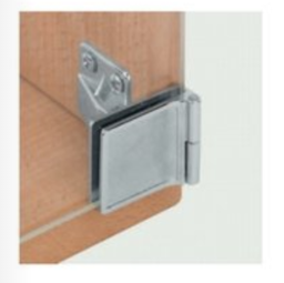 Bisagra Häfele para puerta de cristal art. 361.93.641