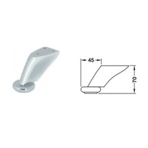 Pata para mueble de acero - zamak Häfele