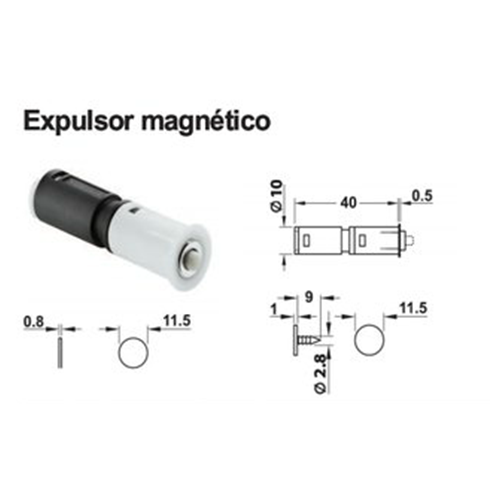 Expulsor magnético Häfele art. 356.06.460
