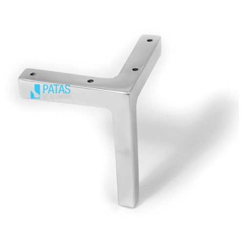 Pata aluminio "L Corta" Art. 13