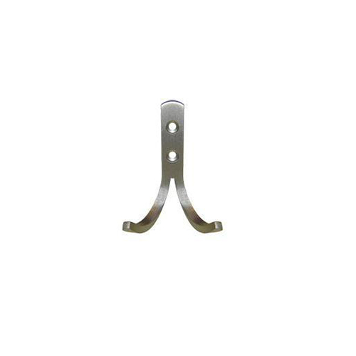 Percha aluminio doble