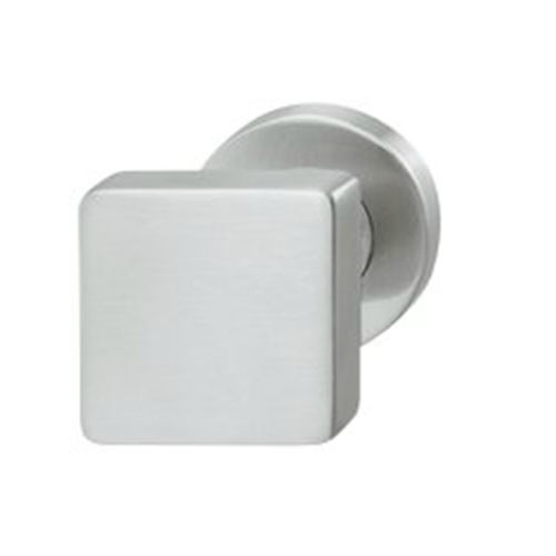 Pomo fijo Häfele de Acero Inox. cuadrado