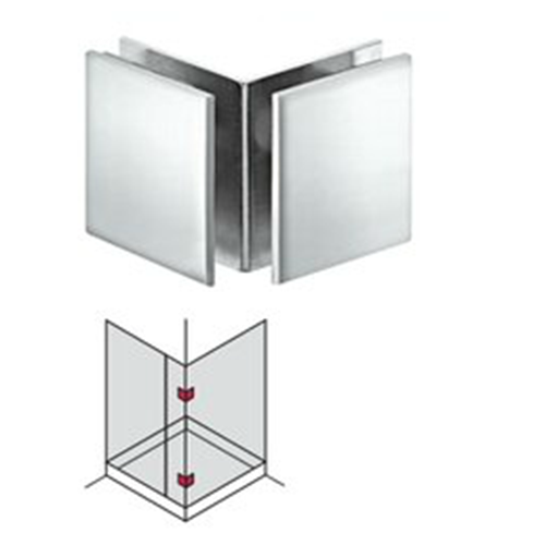 Soporte para cristal a 90º