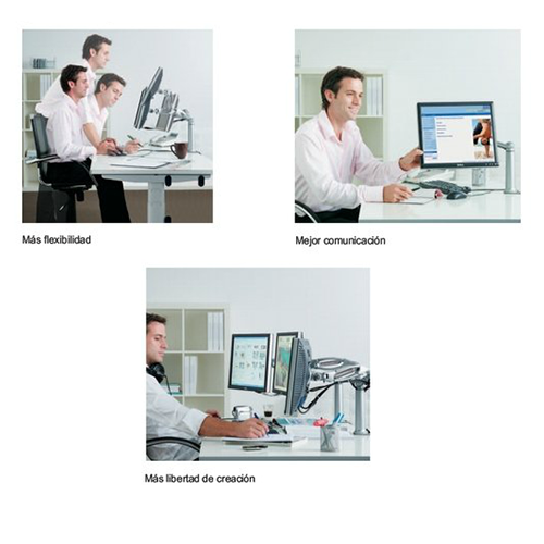 Soporte Häfele Ellipta para monitor art. 818.11.965