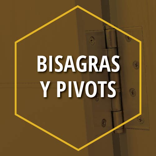 BISAGRAS Y PIVOTS