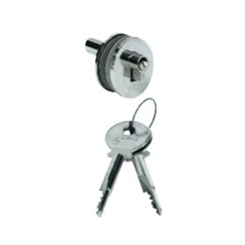 Cerradura Häfele de cilindro para puerta de cristal art. 233.22.207