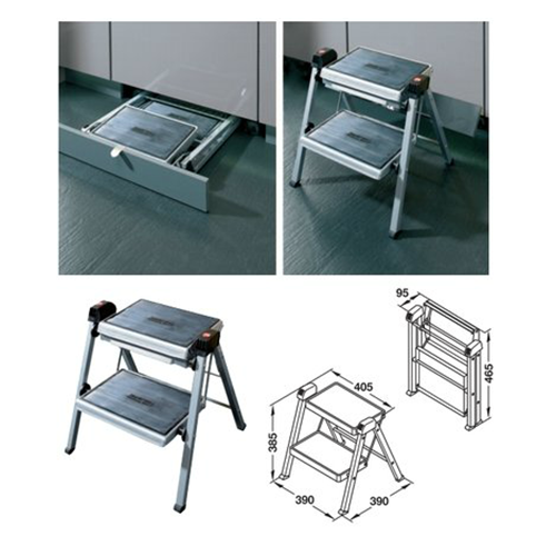 Escalera plegable Häfele