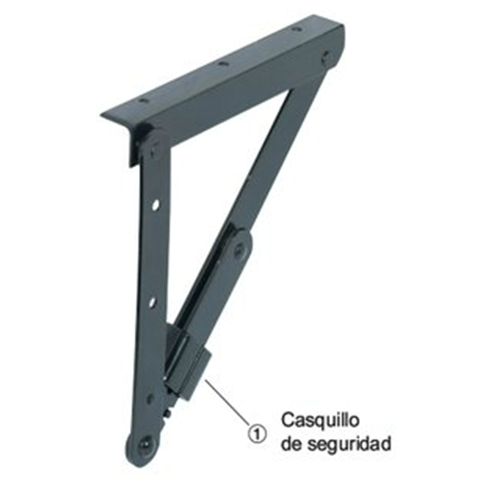 Herraje Plegable Para Patas De Mesa 38x38mm Hafele