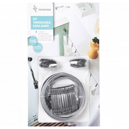 Kit Tensocable para baño modelo Oslo