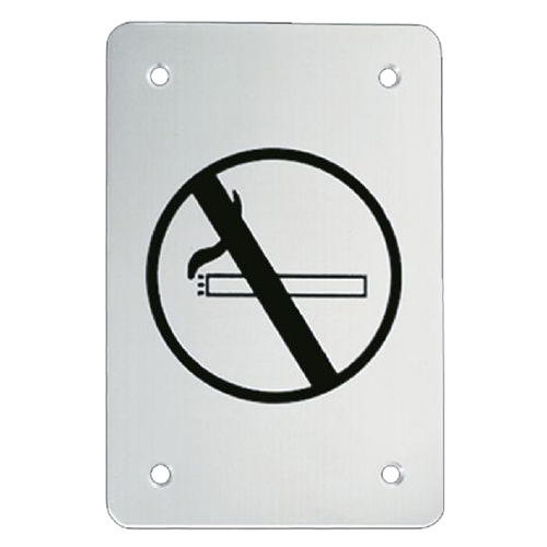 Cartel prohibido fumar