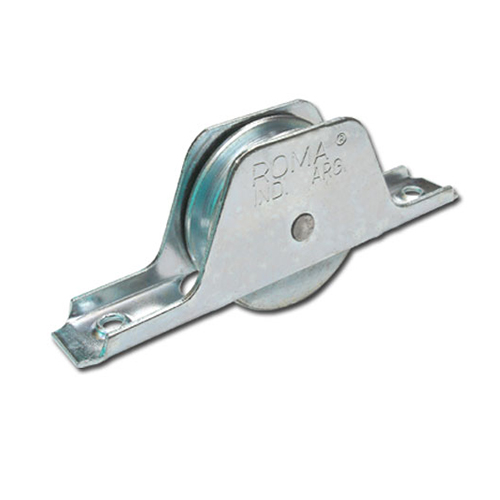 Rueda de Acero con Canaleta AC