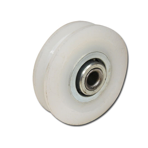 Rulemán nylon con canaleta NC