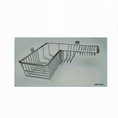 Esquinero rectangular profundo con jabonera