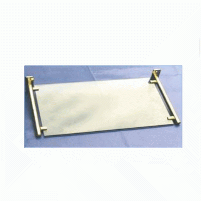 Toallero parrilla cristal con percha