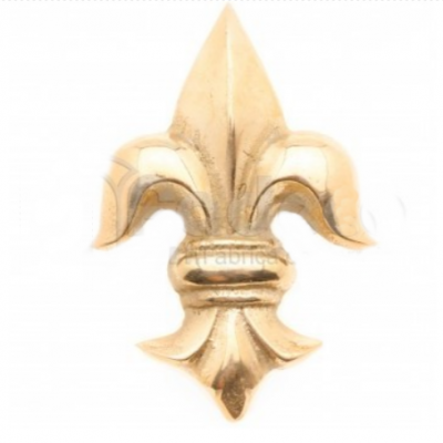 Aplique para Reja "Flor de Lis" Art. 90 Bronce